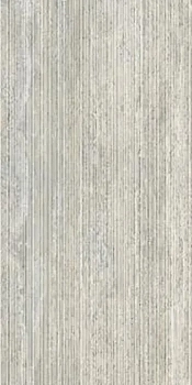 Italgraniti I Travertini Grigio Vein Cut Ribbed 60x120 / Италгранити Ай Травертины Гриджио Вейн Чуть Риббед
 60x120 